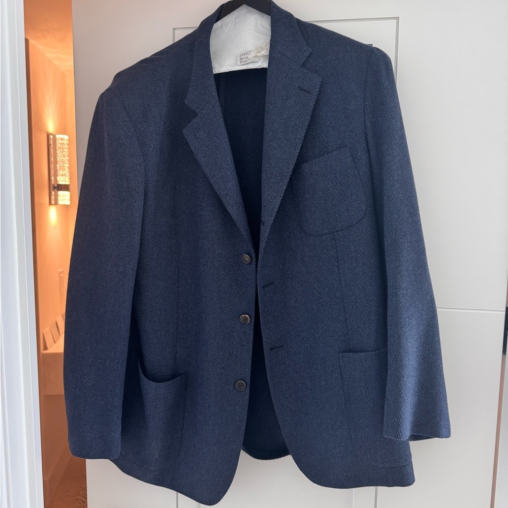 Loro Piana Dark Blue Sport Coat